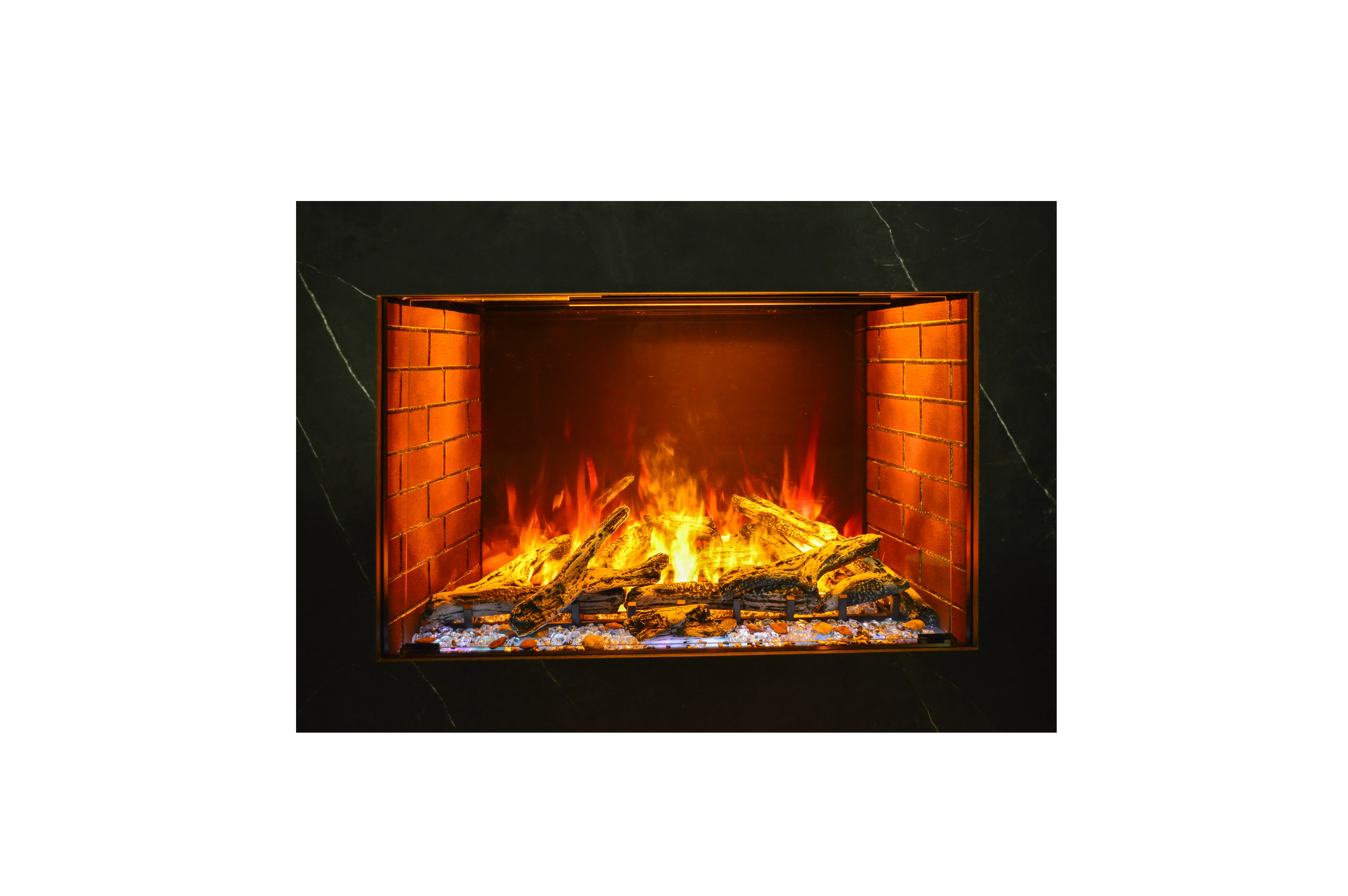 In-Wall Mounted Fireplaces